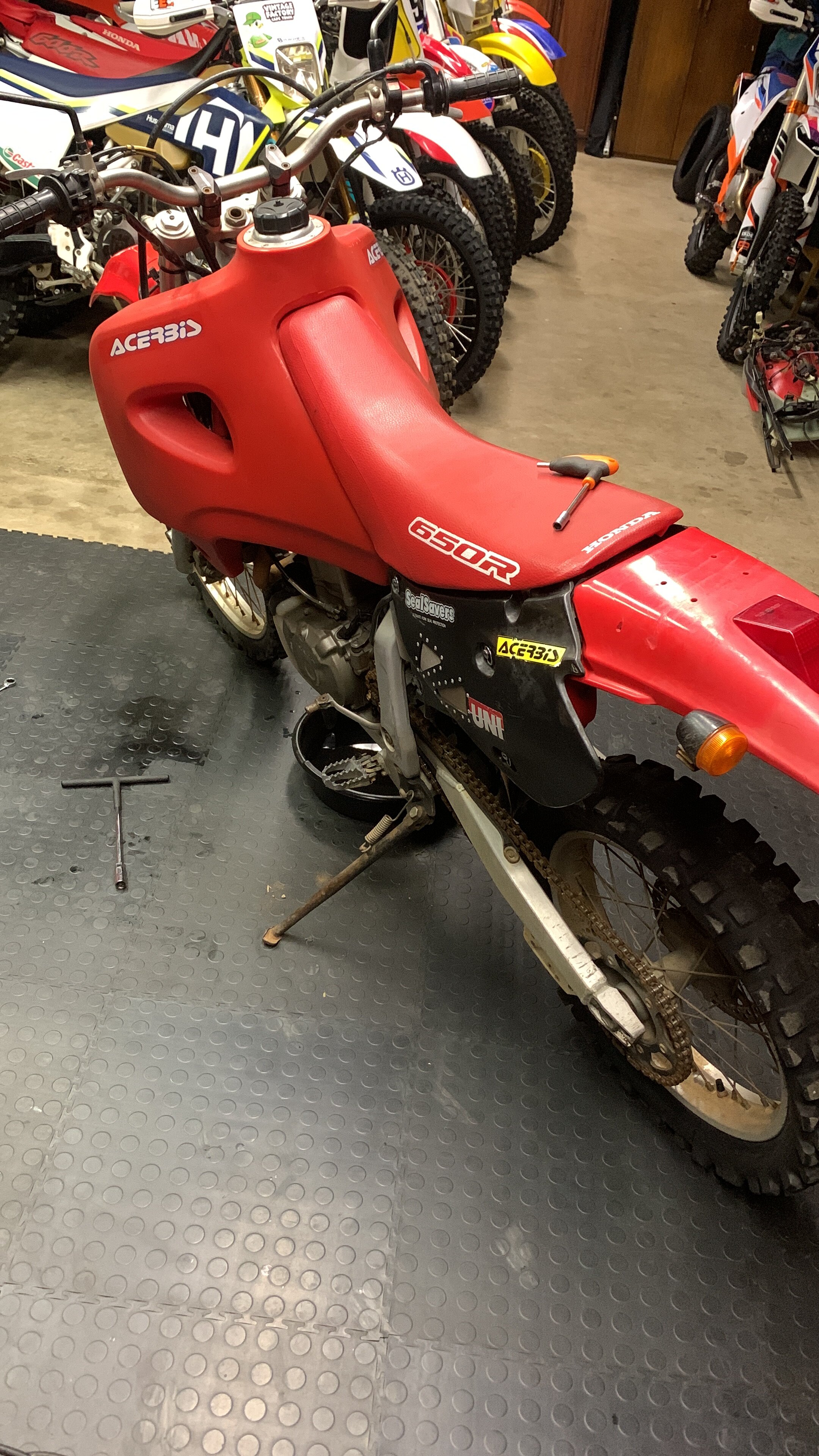 Xr650r acerbis shop tank